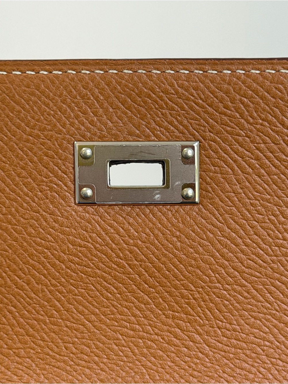 Hermes Gold Epsom Kelly Wallet with Palladium Hardware 2018 - Picture 6 of 8